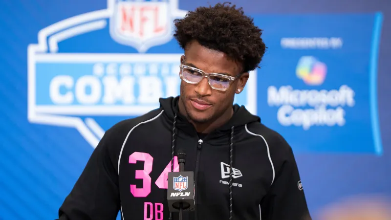 Caleb Downs Speaks at NFL Combine