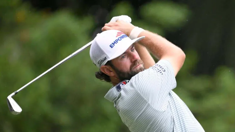 Cameron Young Penalty at Cadillac Championship