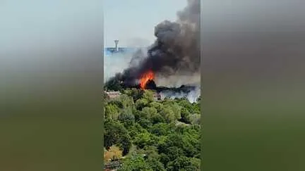 Camping Fire: Tourists' Painful Return