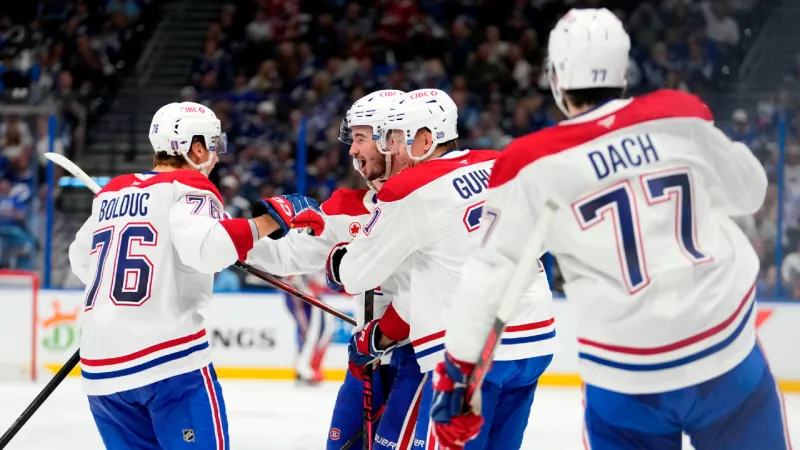 Canadiens beat Lightning 3-2 in Game 5, lead series 3-2