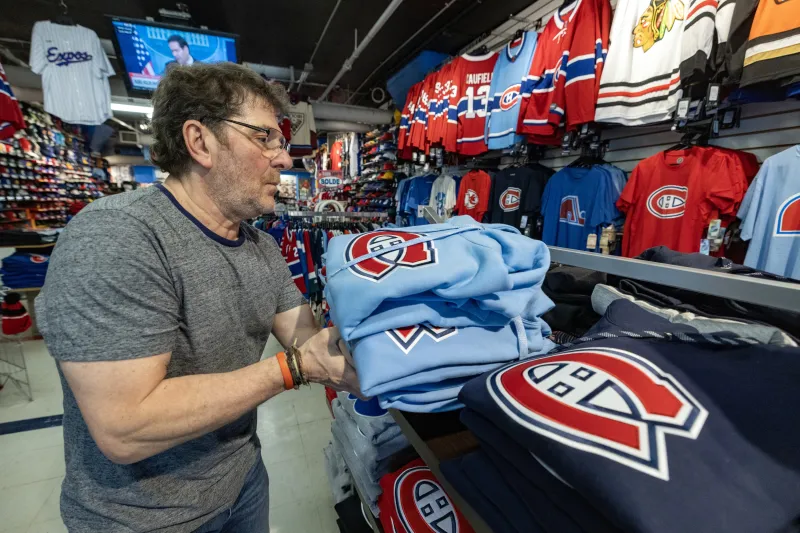 Canadiens Playoff Run Boosts Montreal Merchandise Stores