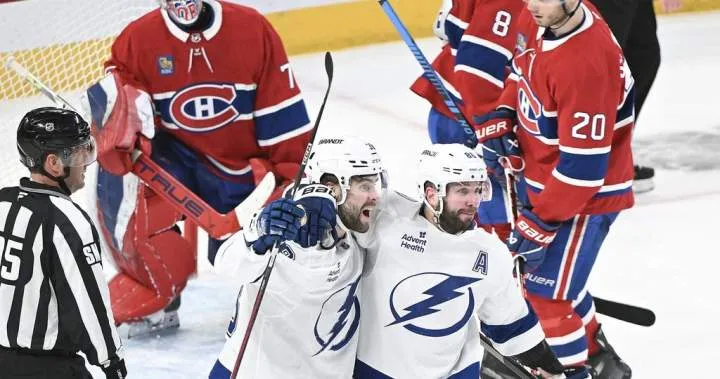 Canadiens vs Lightning: Series Tied After Tampa Win