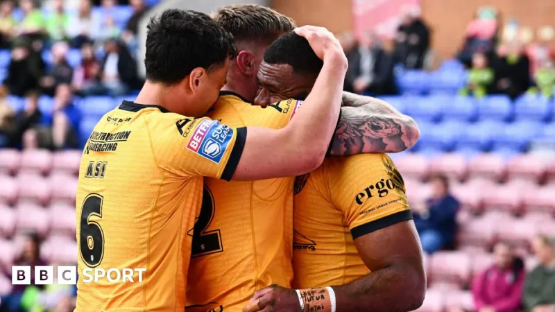 Castleford Tigers stun Wigan Warriors in Super League upset