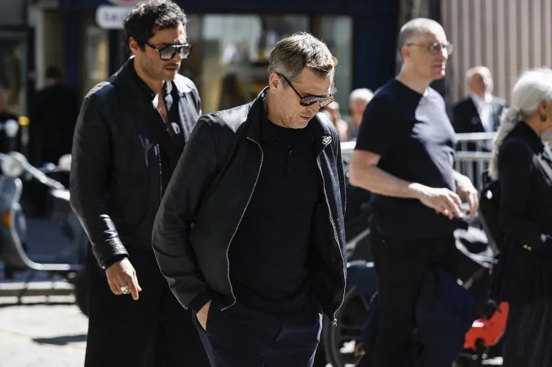 Celebrities Mourn Nadia Farès at Funeral