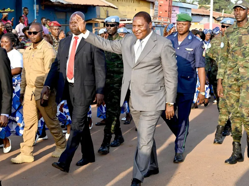 Centrafrique : Touadéra investi pour un troisième mandat