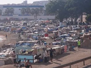 Ceuta migrant camps: thousands live in limbo