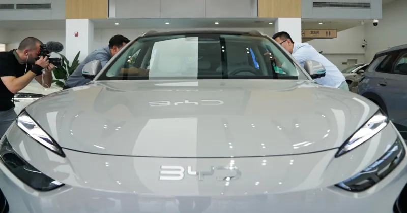 Chinese EVs Surge Globally, Face US Barriers