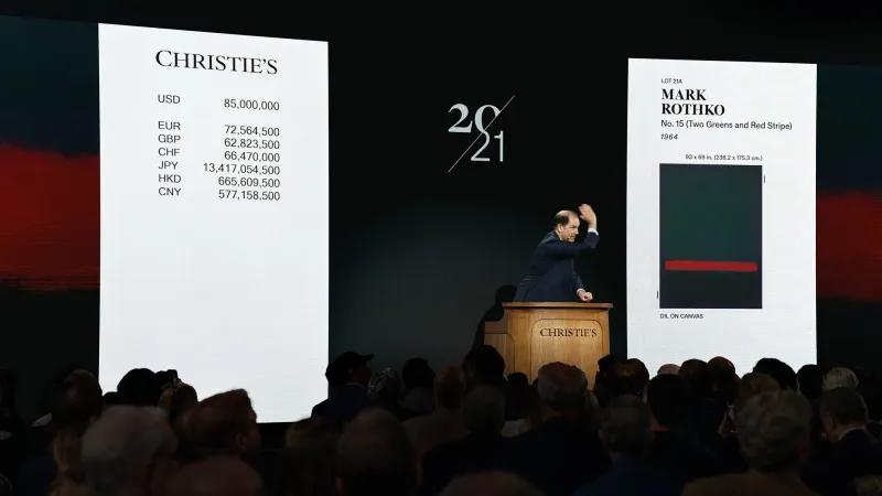 Christie's Spring Sales Hit $1.45 Billion Record