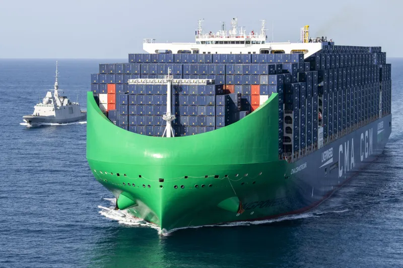 CMA CGM NOTRE DAME Calls at Tanger Med Port