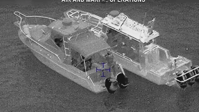 Coast Guard Intercepts Alleged Smuggling Vessel