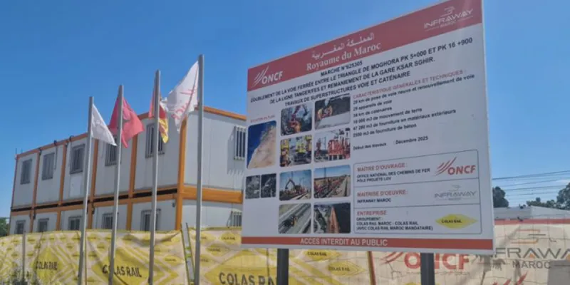 Colas Rail Maroc Starts Tanger-Fès Rail Works