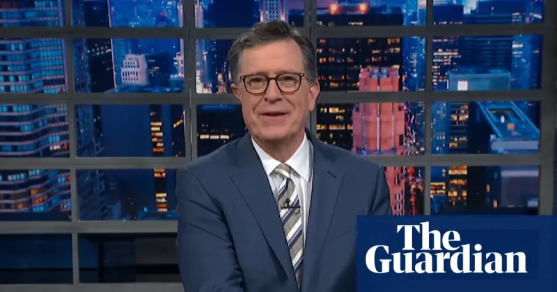 Colbert Mocks Trump's AI Jesus Image, Pope Feud