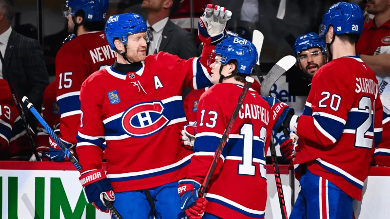 Cole Caufield marque son 50e but pour le Canadien