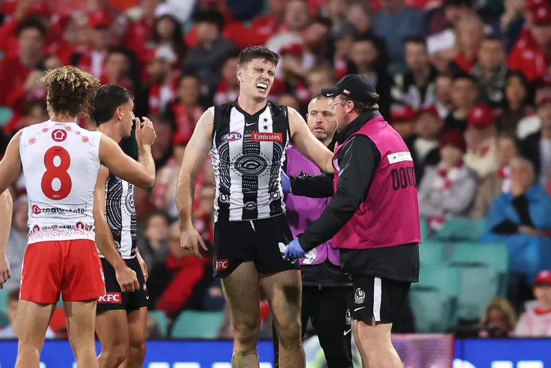 Collingwood's Oscar Steene Suffers ACL Injury