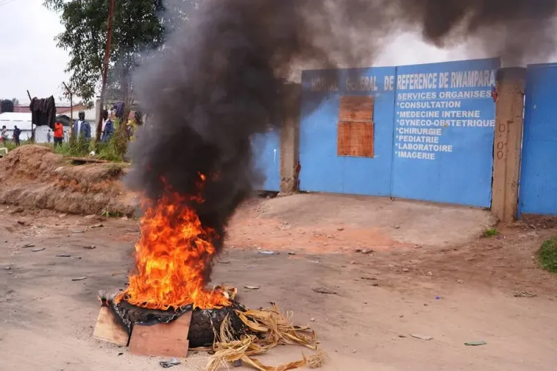 Congo Ebola workers strike over unpaid wages
