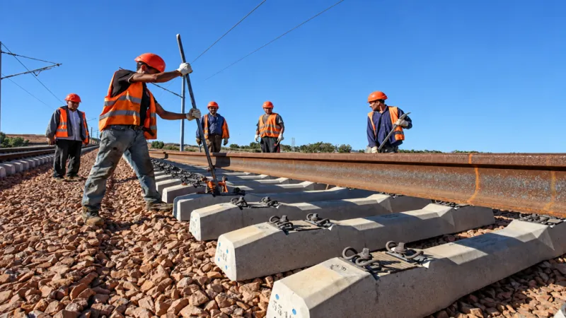 CRSBG Completes Turnout Shipment for Kenitra-Marrakech HSR