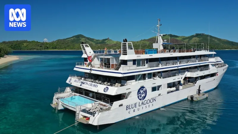 Cruise ship runs aground near Fiji's 'Cast Away' island