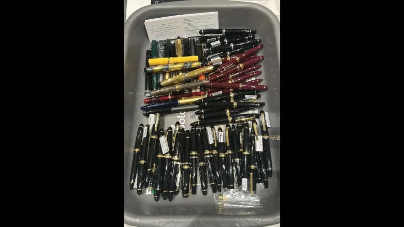 Customs Seizes 61 Rare Pens from IIT Alumnus at Mumbai Airport