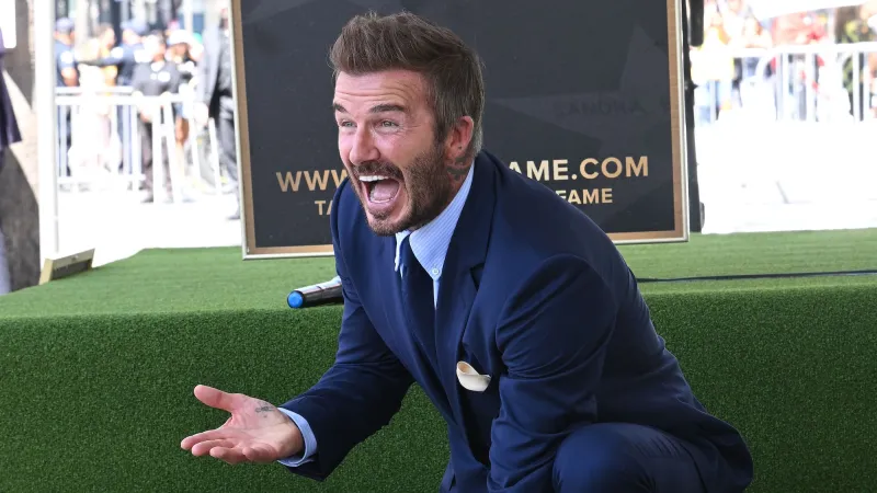 David Beckham Steals Show at US Team Event
