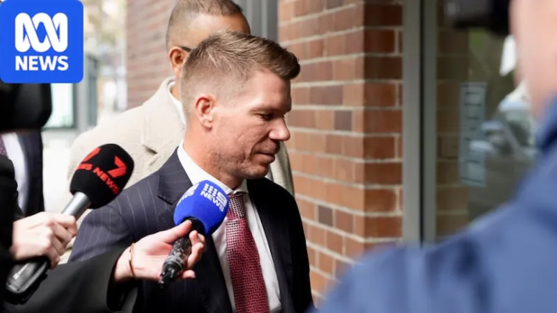 David Warner fined for mid-range drink driving