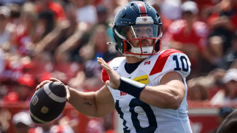 Davis Alexander breaks CFL record in Alouettes win over Stampeders