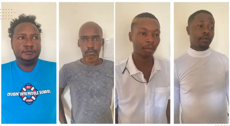 DCI arrests four suspects in British man's murder, coast robberies