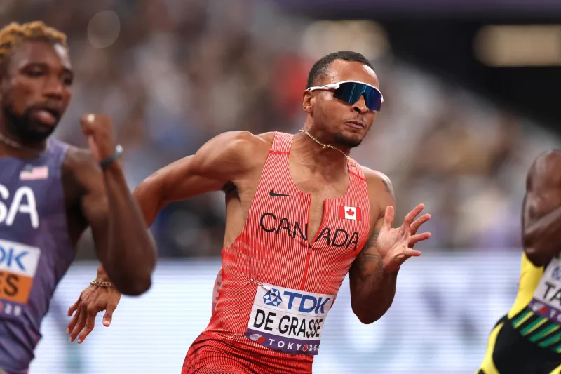 De Grasse Runs Fastest 100m Since 2021 in Botswana