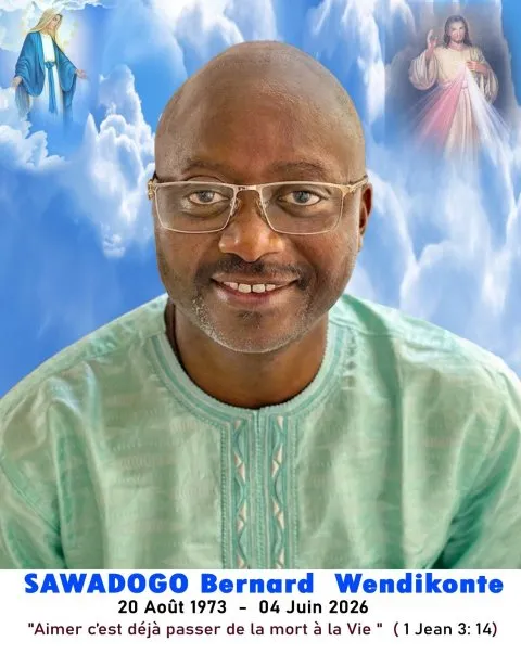 Death of Bernard Wendikonte Sawadogo: Obituary