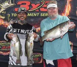 Del Rio and Riley Win 3X9 Series with 7.22-Pound Bass