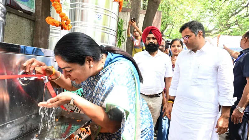 Delhi Congress criticizes BJP's water ATM plan