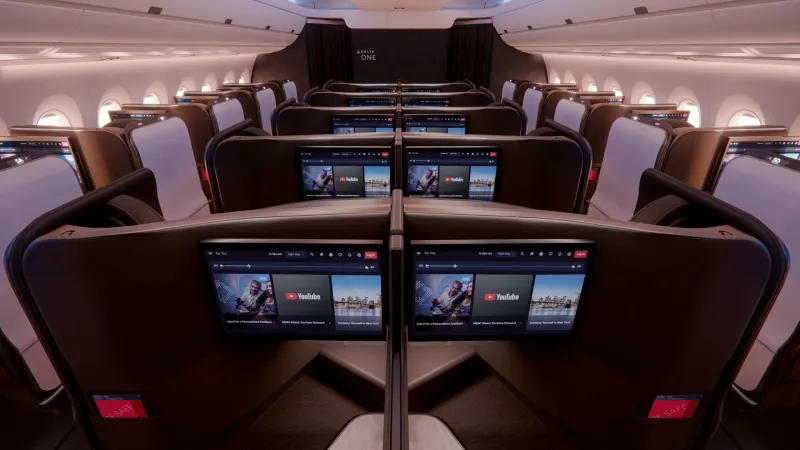 Delta Air Lines unveils new Delta One suite for long-haul jets