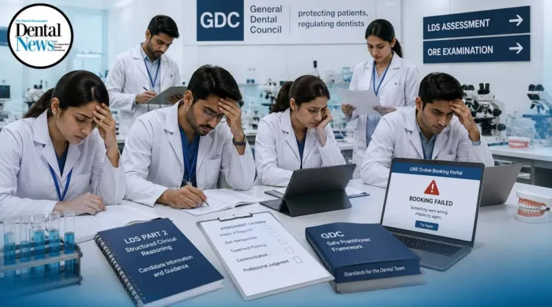 Dentists Face LDS Exam Changes, ORE Booking Issues