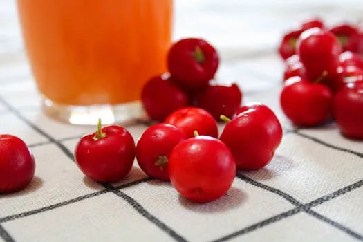Les diététiciens recommandent le jus de cerise acidulé pour la glycémie nocturne