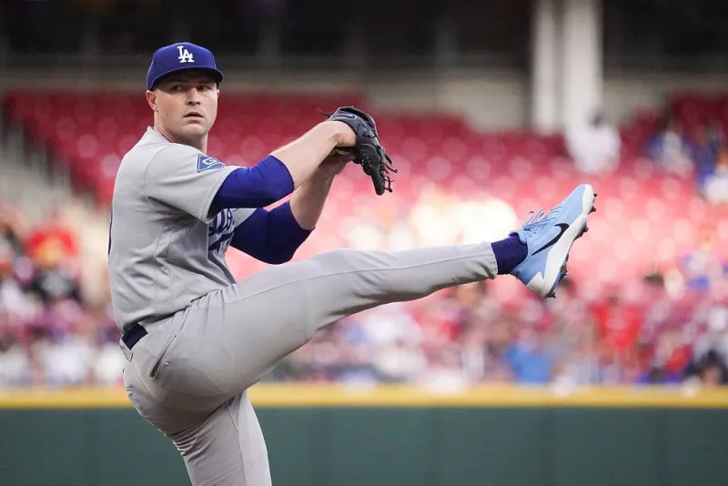 Dodgers clinch playoff berth behind Skubal’s 7 scoreless innings in win over Reds