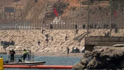 Dozens of Migrants Intercepted Near Ceuta Border