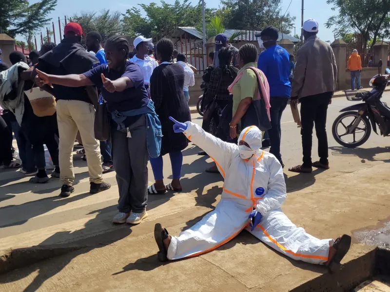 Grève des soignants Ebola en RDC pour salaires impayés
