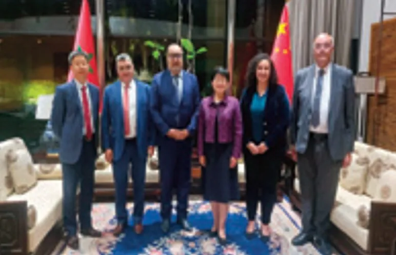 Driss Lachguar Meets Chinese Ambassador in Rabat