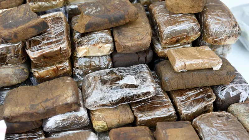 Drug trafficker intercepted in Ceuta after swimming from Morocco