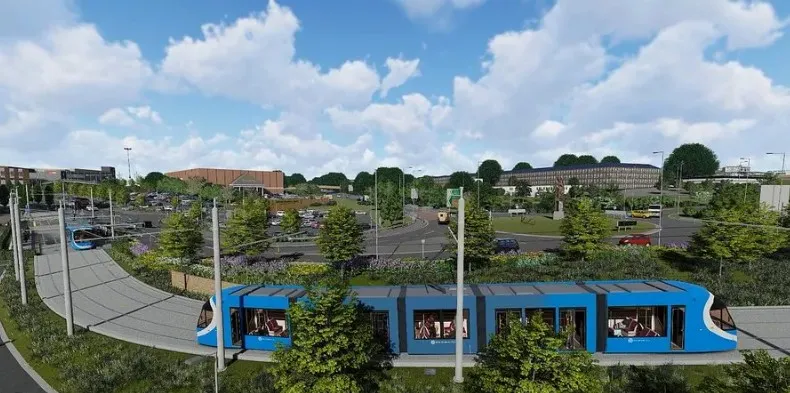 Dudley Metro Extension Town Centre Phase Begins