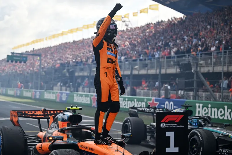Dutch GP: Verstappen wins chaotic rain-hit race