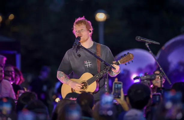 Ed Sheeran Addresses Controversy at Return Show