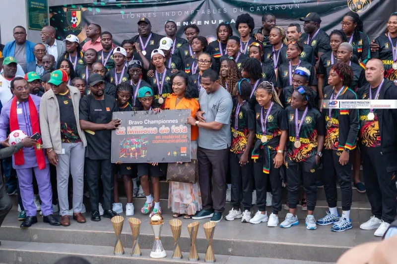 Eto'o Honors Cameroon Women's Football Team for Historic Feat