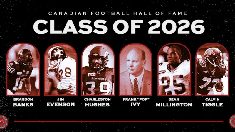 Evenson, Ivy inducted into Canadian Football Hall of Fame