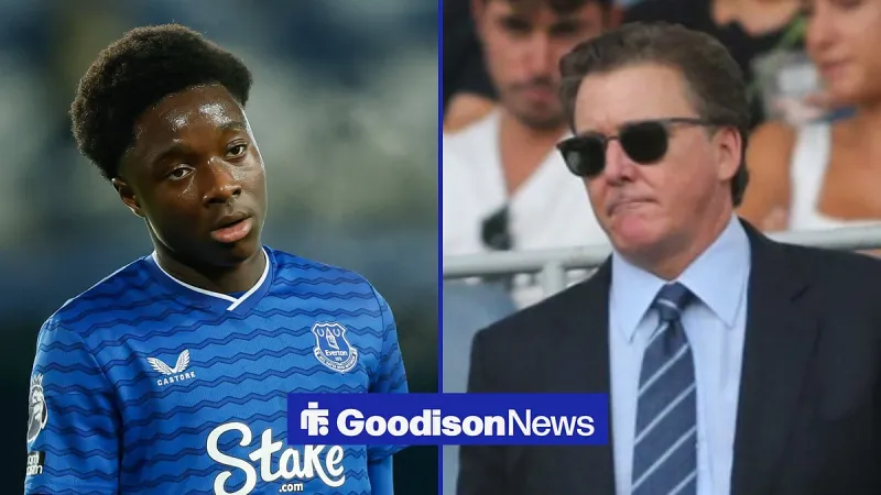 Un jeune d'Everton signera un contrat de cinq ans ailleurs vendredi