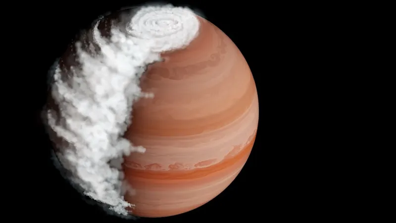 L'exoplanète WASP-94A b a des cycles nuageux quotidiens