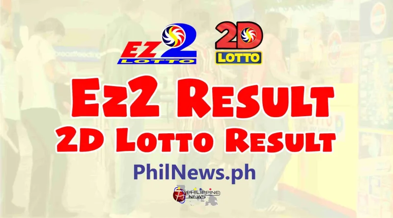 EZ2 Lottery Results for Monday, April 6, 2026