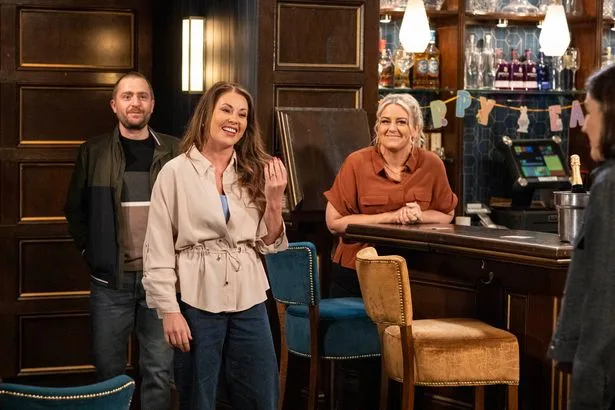 Fair City's Mondo O'Connell and Kira Cassidy engaged