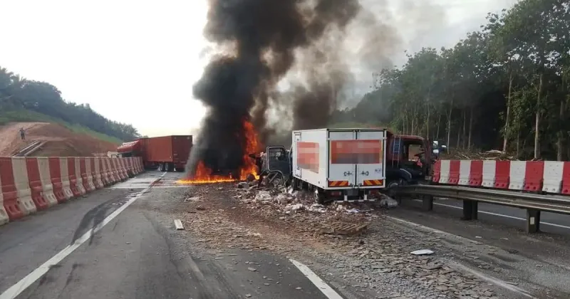 Craignant des morts dans un carambolage sur la North-South Expressway
