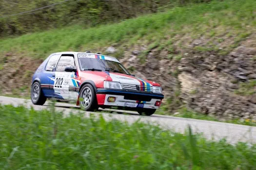 Un père et ses fils traverseront les Alpes en Peugeot 205