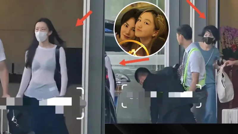 Faye Wong Spotted at Beijing Airport with Daughter Li Yan